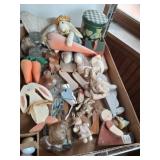 WOOD CUT FIGURINES, MISC