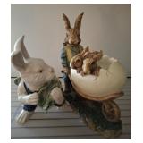 CERAMIC AND PORCELAIN EASTER DECOR