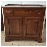 CHERRY FLIP TOP SERVER 34X18X34