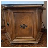 HEXAGONAL END TABLE 25X25X20