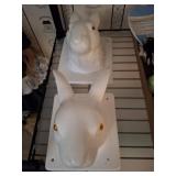 CERAMIC WALL DECOR RABBITS 5X7
