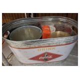 COCA COLA TIN CADDYS, MISC