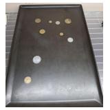FOREIGN COIN TRAY