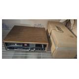 CHANNEL MASTER 8 TRACK TAPE PLAYER AND TAPES