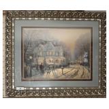 THOMAS KINKADE 253/2400 HOLIDAY GATHERING WITH REC