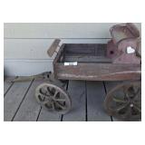 WOODEN COCA COLA WAGON
