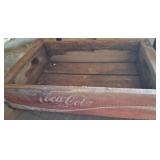 VINTAGE COCA COLA WOODEN CRATE