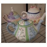 EASTER THEMED TEA POTS