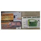 BACON BOSS AND SOLAR RADIO