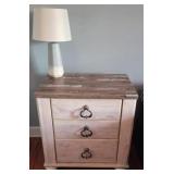Ashley Furniture Two-Drawer Night Stand with Table