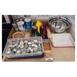 Kitchen Utensils, Tools, and Supplies Lot