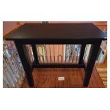 Stornas Dark Wood Table with Rectangular Top