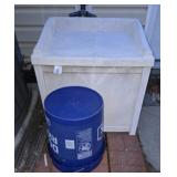 Outdoor Utility Box and Hoses