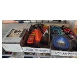 Outdoor Wall Lantern, Electric Trimmers, and Assor