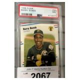 1988 Fleer Barry Bonds PSA Graded Card #322