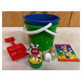 Easter-Themed Toy Set with M&M Figurine