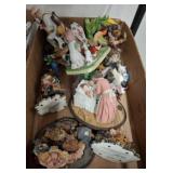 Figurines Including Norman Rockwell