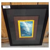 Framed National Geographic November 1988 ï¿½Jawsï¿½