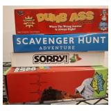 ASSORTED BOARD GAMES
