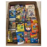 Sports Trading Card Packs in Box