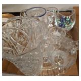 Clear Glassware and Marbles