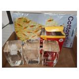 Crystal Blocks, Minnie Watch, and Basket Bags