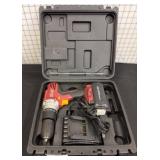 Chicago Electric 18V Cordless Drill Set in Case