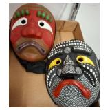 Hand-Painted Decorative Masks
