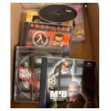 PC Game Discs with Cases