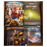 PC Software and Games Including Marvel