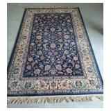 5ï¿½9 ft Persian-Style Area Rug with Fringe