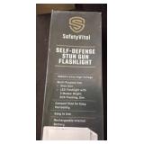 SafetyVital Self-Defense Stun Gun Flashlight