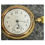 VINTAGE VOLO SWISS  GOLD FIELD  POCKET WATCH