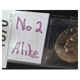 3 PC ALL DIFFERENT DATE EISENHOWER DOLLARS