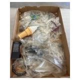 Box Lot of Jewelry and Costume Accessories