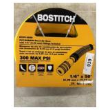 Bostitch 1/4ï¿½ï¿½ x 50ï¿½ PVC Air Hose ï¿½ 300 PSI