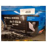 Drywall Screws, 6ï¿½1-1/4 Inch