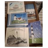 12 Packs Lighthouse Note Cards and Envelopes