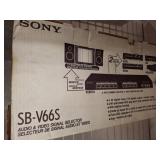 Sony SB-V66S Audio/Video Signal Selector