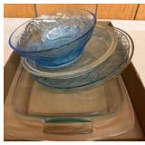 Glass Bowls and Plates