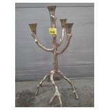 20in Metal Tree-Form Candelabra