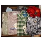 Menï¿½s Apparel Lot With Shirts and Pants by Various