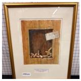 Framed Watercolor by Marcelle Casavant