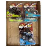 Johnny Lightning Monster Trucks, Set of 3