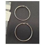 Stainless Hoop Earrings