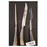 VINTAGE WADE BUTCHER CARVING SET