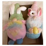 Easter-Themed Decorative Gnome Figurines