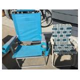 Folding Beach Chairs with Aluminum Frames