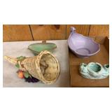 Ceramic Decor Items, 4 Pieces