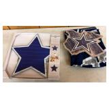Dallas Cowboys Decor and Blanket Lot